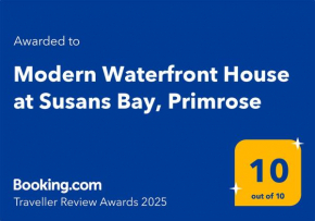 Modern Waterfront House at Susans Bay, Primrose